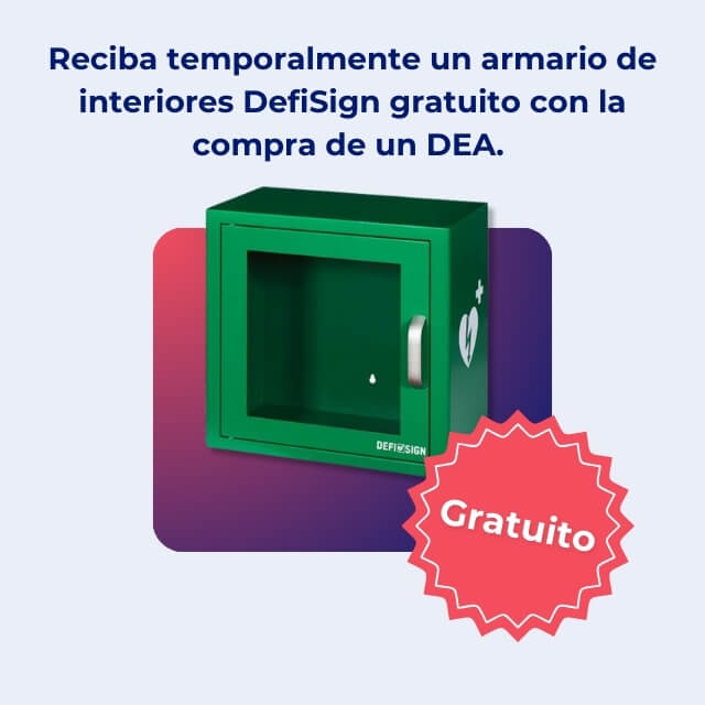 DAE + teca da interno gratuita